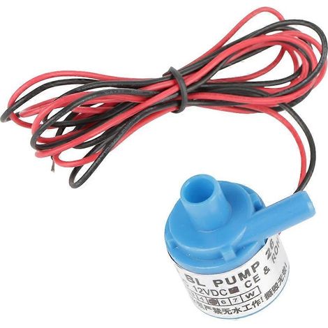 Pompe submersible miniature sans balais CC 12 V 5 W de qualité alimentaire (1/4)