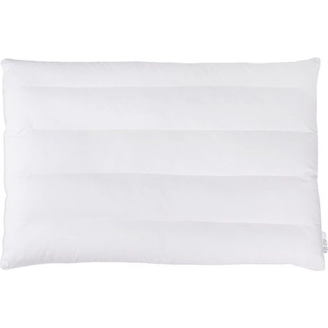 Oreiller Ultra-Plat - Support Cervical - Pour Dormeurs Sur Le Ventre Dos Et Côté - 40 x 60 cm - 1 Pièce (1/5)