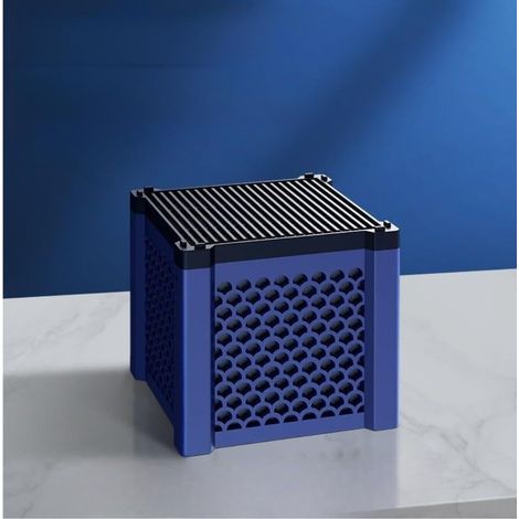 Filtro de agua para acuarios de carbón activado, adecuado para acuarios, peceras y bebederos  Cubo filtrante para depósito de agua Cubo filtrante (1)