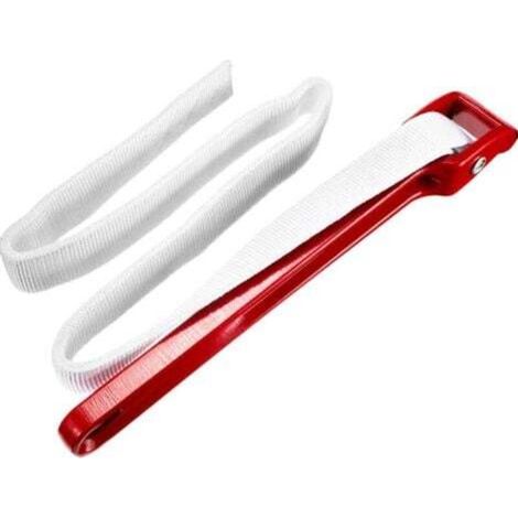 [NEVER USED] 12-inch strap wrench, nylon strap wrench for hose, oil filter handle, nylon belt, fixed non-slip hand tool