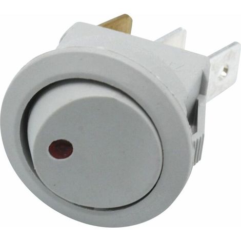 Interrupteur gris (SS-993665) Friteuse MOULINEX