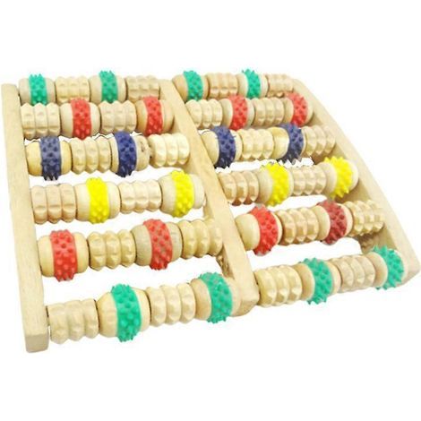 Appareil de massage des pieds, rouleau de massage pour points d'acupuncture-24.00X20.00X3.00CM (1/2)
