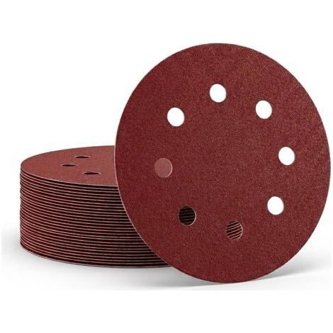 Disques Abrasifs 180Mm Grain 40/60/80/120/180/240 Pour Ponceuse Murale Girafe(Lot De 30)[BI29] (1/5)