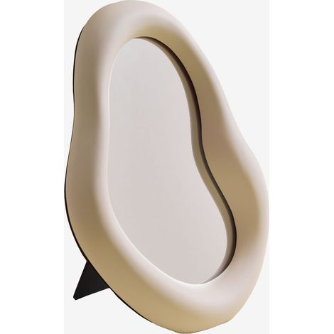 SKLUM Tischspiegel 20x30 cm aus Estony keramik Creme-Beige