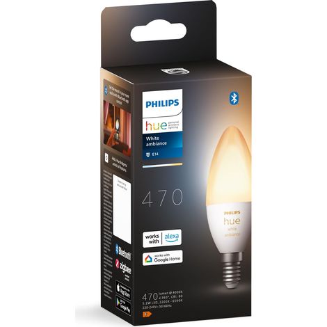 Ampoule LED Flamme B39, 470lm, Pack de 1, Blanc (1/5)