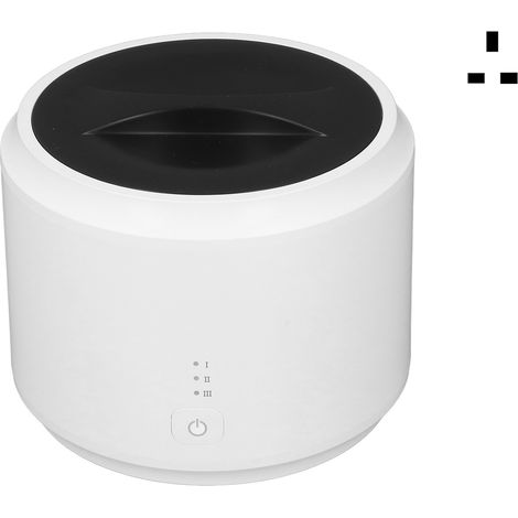 Nettoyeur ultrasonique en acier inoxydable, 3 vitesses réglables, 42KHz, capacité 480ml, prise UK 220-240V (1/5)
