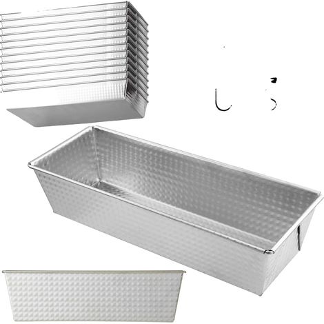 Bandeja para hornear, superficie antiadherente, alta distribución del calor, 12 niveles - 30x12x8cm (1/2)