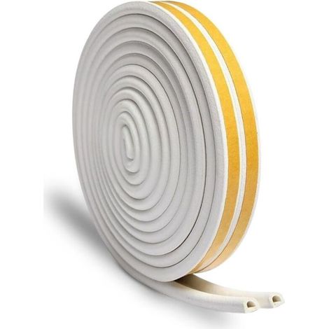 Bandes D Etanchéite - Mousse Epdm 250 X 2 Cm - Isolation Thermique Acoustique Et Coupe Vent Pour Portes Et Fenetres - 2 Pieces (1/5)