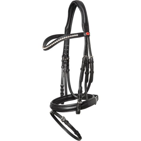 Brida kieffer ultrasoft haflinger nariz caída hebillas cromadas
