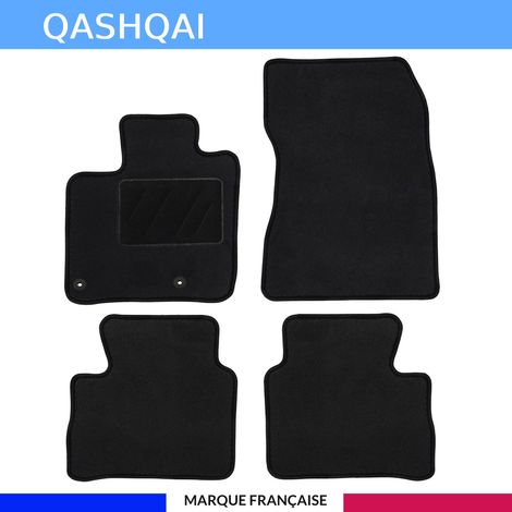 Tapis de voiture - Sur Mesure pour QASHQAI (dès 06/2021) - 4 pièces - Tapis de sol antidérapant pour automobile (1/4)