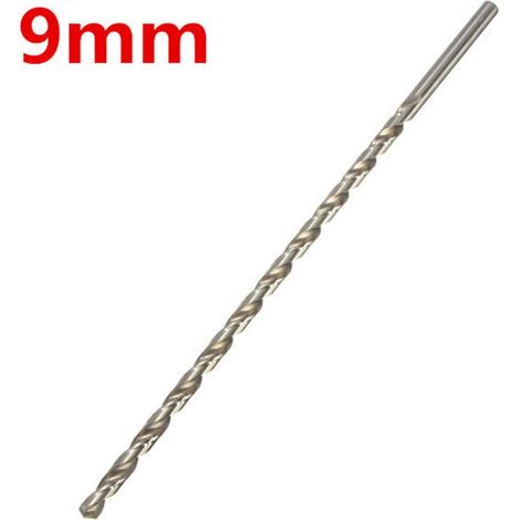 Foret hélicoïdal extra-long robuste en acier rapide HSS outil industriel de quincaillerie (1/4)