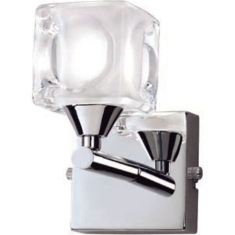 Petite applique murale Chrome Glaçon (1/3)