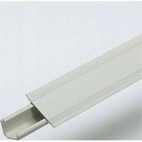 Gewiss EK - CANAL DE ESQUINA - CON TAPA - LONGITUD 2M - 30x50 - BLANCO RAL9001, NP42501