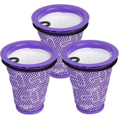 3 Pièces Préfiltre de Remplacement pour Aspirateur Big Ball CY18 à CY28 DY75 DY77 DY78 Modèle 967371-01 (1/4)