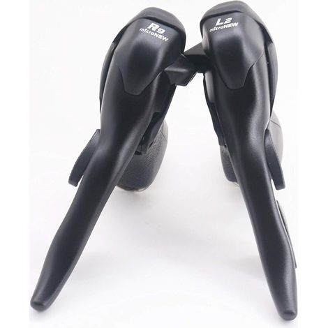Dual 9-Speed Road Bike Shifter 2x9s for Shimano ST-3500 Sora Shifter/Brake Lever STI Set (2x9 Speed)