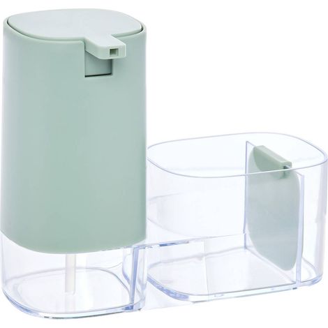 Rechteckiger seifenspender „poly“, 540 ml, grün - 5five (1/3)