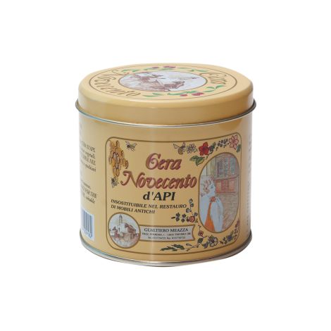 cire d&39abeille teinture Novecento 500 ml acajou stuc restauration de meubles anciens
