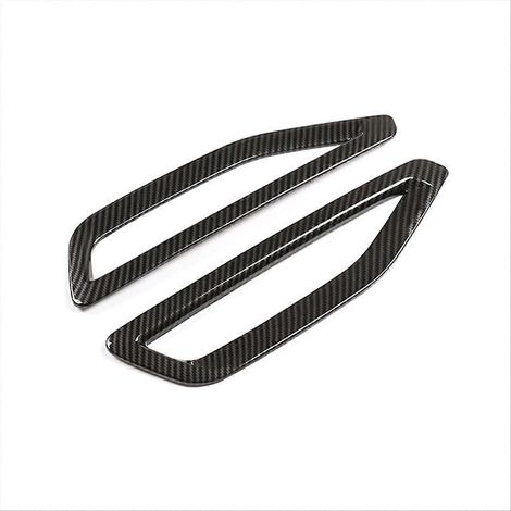Accessoires de garniture autocollante pour grille d'aération latérale de pare-chocs avant BMW X5 G05 2019-2023 (1/5)