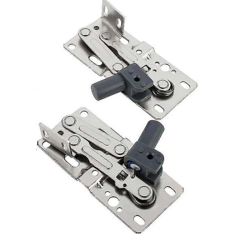 Kippbare Schubladenscharniere (2er-Set) für Spülenschubladen, kippbare Schubladenscharniere für Spülbecken, Clips für Schrankfronten (1/5)