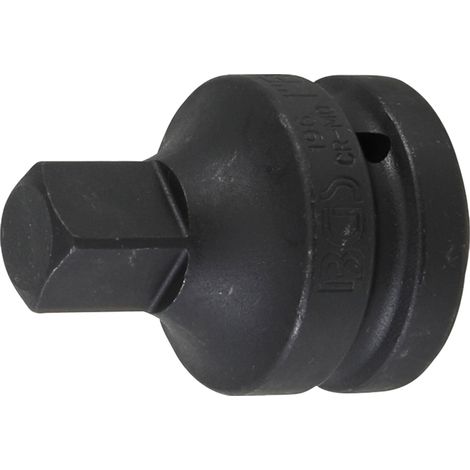 BGS Kraft-Steckschlüssel-Adapter Innenvierkant 25 mm (1") - Außenvierkant 20 mm (3/4") - 196