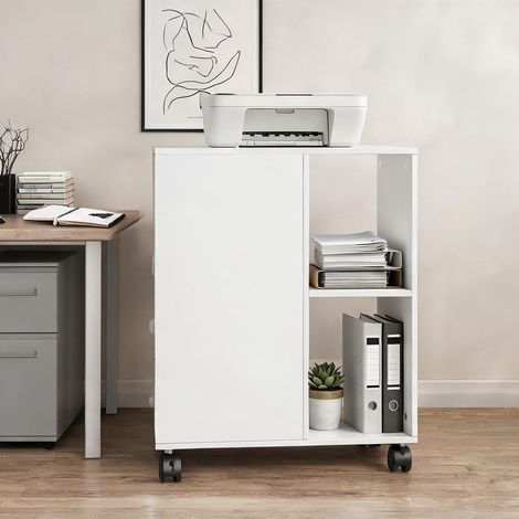 Meuble de rangement de bureau en truciolato 60 x 30 x 65 cm (1/5)