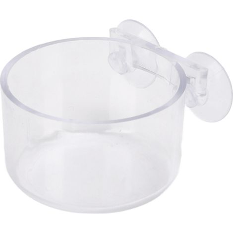1 Distributeur vers rouges cône transparent ventouse aquarium crevette (1/5)