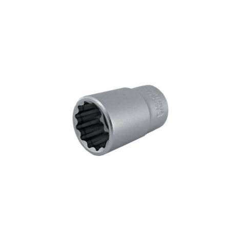 Bussola DEDRA a 12 punte da 1/2"" 32 mm - Acciaio CrV resistente