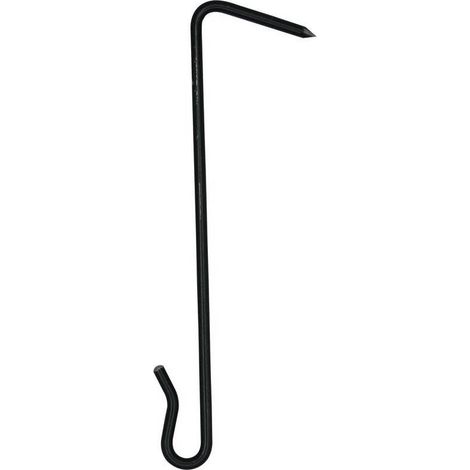 750 Crochets d'Ardoise en Bandes - Inox 18/10 Noir - 2.7x80 mm - D-Work