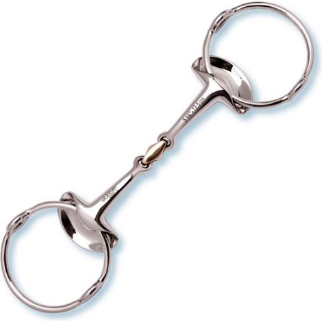 STUBBEN SILVER WINGS GAG THICKNESS 16MM RING 80MM (1 PC)