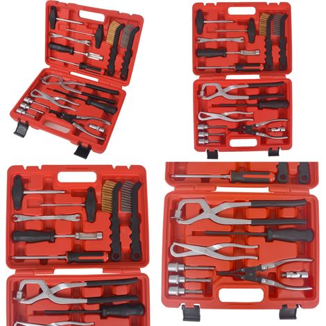 15-tlg. Bremsen-Werkzeug-Set - Bremsenreparatur - Autowerkstatt - Werkzeugkasten - Autoteile - Bremsenservice - Home & Living (1/5)