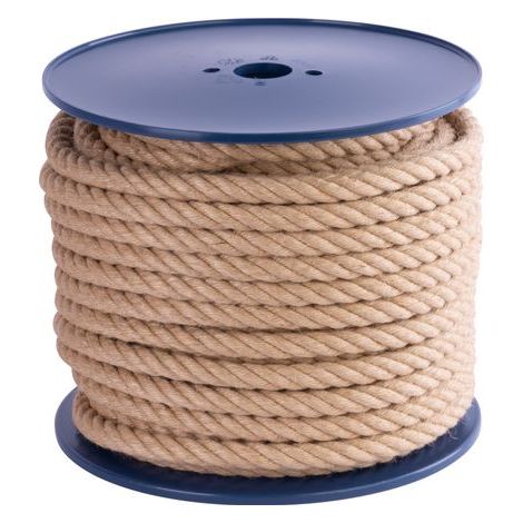 Seil Strend Pro Premium, Jute, natürlich, 16 mm, gedreht, L-50 m
