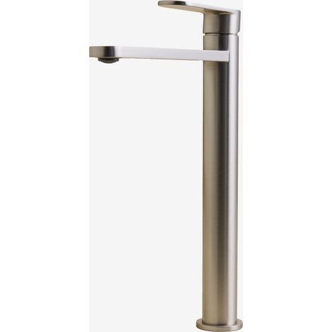 SKLUM Alameda Messing-Waschtischarmatur Gebürstetes Grau ↑30 cm (1/5)