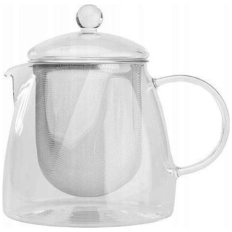 Teiera trasparente Hario Leaf 700 ml infusione perfetta