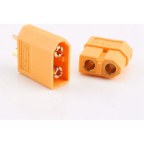Connecteurs XT60 mâle et femelle pour batterie LiPo RC, haute qualité, choix idéal (1/5)