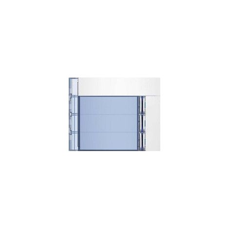 Legrand BTicino Frontblende Ruftastenmodul SFERA 3RT, 3 Ruftasten, Kunststoff, Weiß, 91x114x10mm, 352032 (1/2)