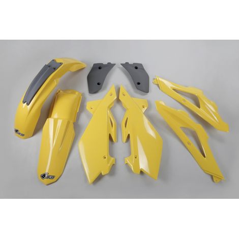 KIT DI PLASTICA UFO HUSQVARNA CR 125/250 2T '06-08 GIALLO
