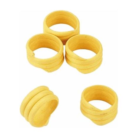 Kerbl Spiralring 16 mm gelb Keine Angabe