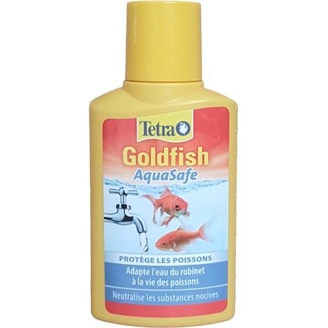 GoldFish AquaSafe conditionneur d'eau pour aquarium 100ML - Tetra