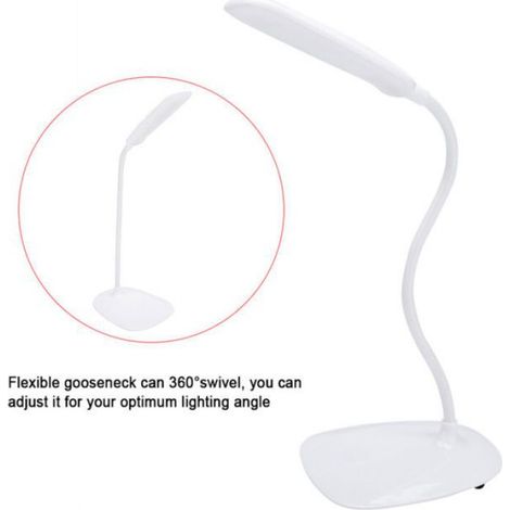 Lampe De Lecture - Bras Articulé 360° - Éclairage LED Réglable - Pour Bureau Chevet Étude - 1 Pièce (1/5)