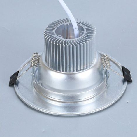 Spot LED Encastrable Extra Plat 7W 700Lm Encastré Lampe Plafonnier Blanc Froid 6000K Spot Salle de Bain Aluminium Lot de 6 (1/5)