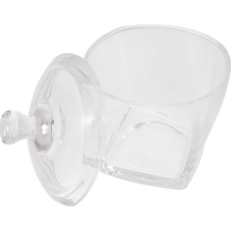 Bocal en verre de style japonais avec couvercle, 260 ml, pour les bonbons et en-cas, idéal une (1/5)