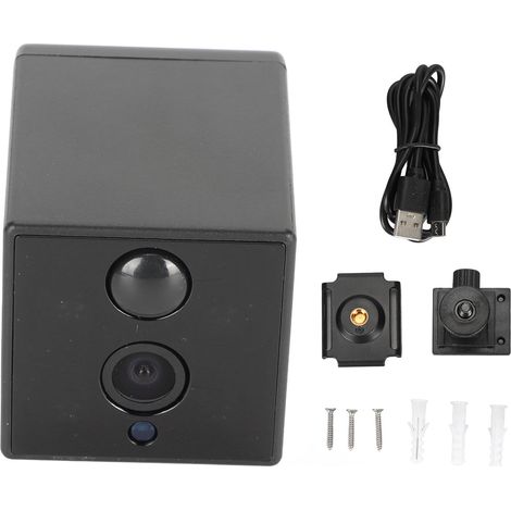 Caméra de recul 4K Détection de mouvement et de voix Angle large 160° Vision nocturne Étanche Caméra de marche arrière pour voiture et camping-car (1/5)