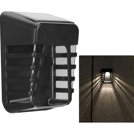 Lampe murale solaire SN0618, lampe solaire décorative étanche, lampe solaire de clôture, lumière blanche (1/5)
