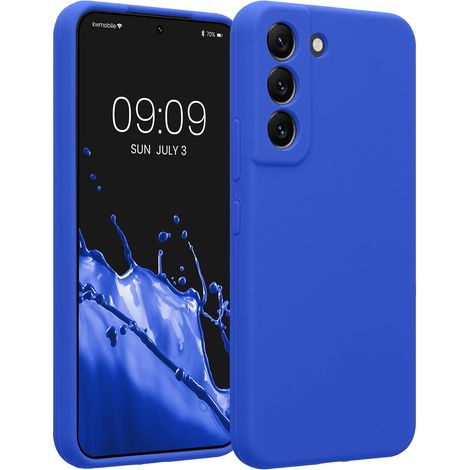 Housse Compatible avec Samsung Galaxy S22 Coque - Housse de téléphone Protection Souple en TPU Silicone - Bleu Baltique (1/5)