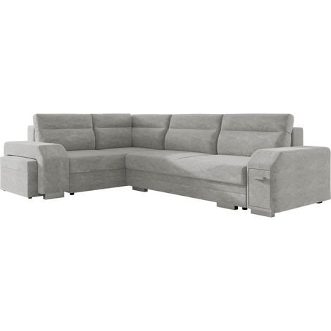 Sofá rinconero Kingsport 116, Izquierda, Función de descanso, Almacenaje, 305x205x78cm, 0 (1/5)