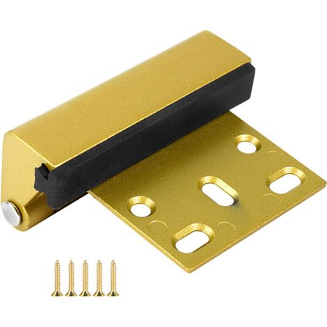 Cerradura de refuerzo para puerta de aleación de aluminio, - Oro