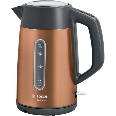 Bosch TWK4P439 Hervidor eléctrico 1,7L Negro Oro