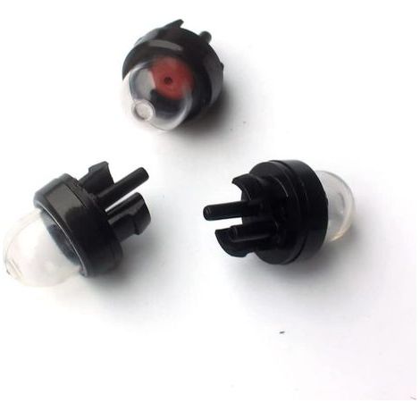 Juego de 3 bombas de cebado completas (bombillas para carburador) compatibles con motosierras y desbrozadoras. (1/2)