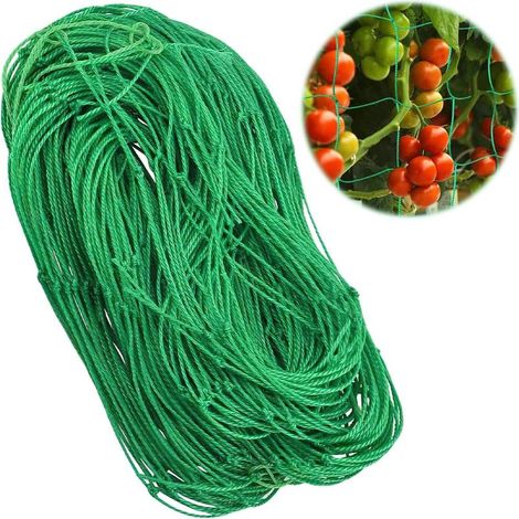 Filet Plante Grimpante, Filet a Ramer, Filet Treillis Jardin Plante Grimpantes, Treillis Plante Grimpante, Support Plantes Grimpantes, Treillis pour Tomate Vigne Raisin (2 m x 5 m)