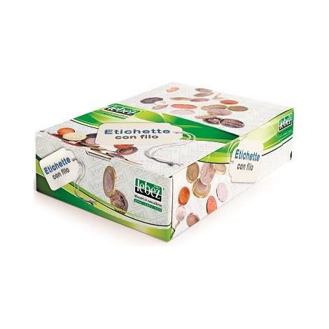 Lebez A392 etichetta non adesiva 500 pz Bianco